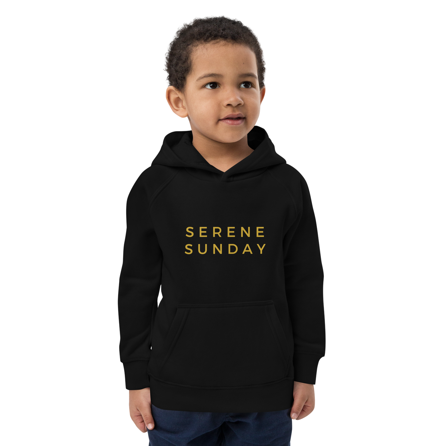 SERENE SUNDAY Kids eco hoodie