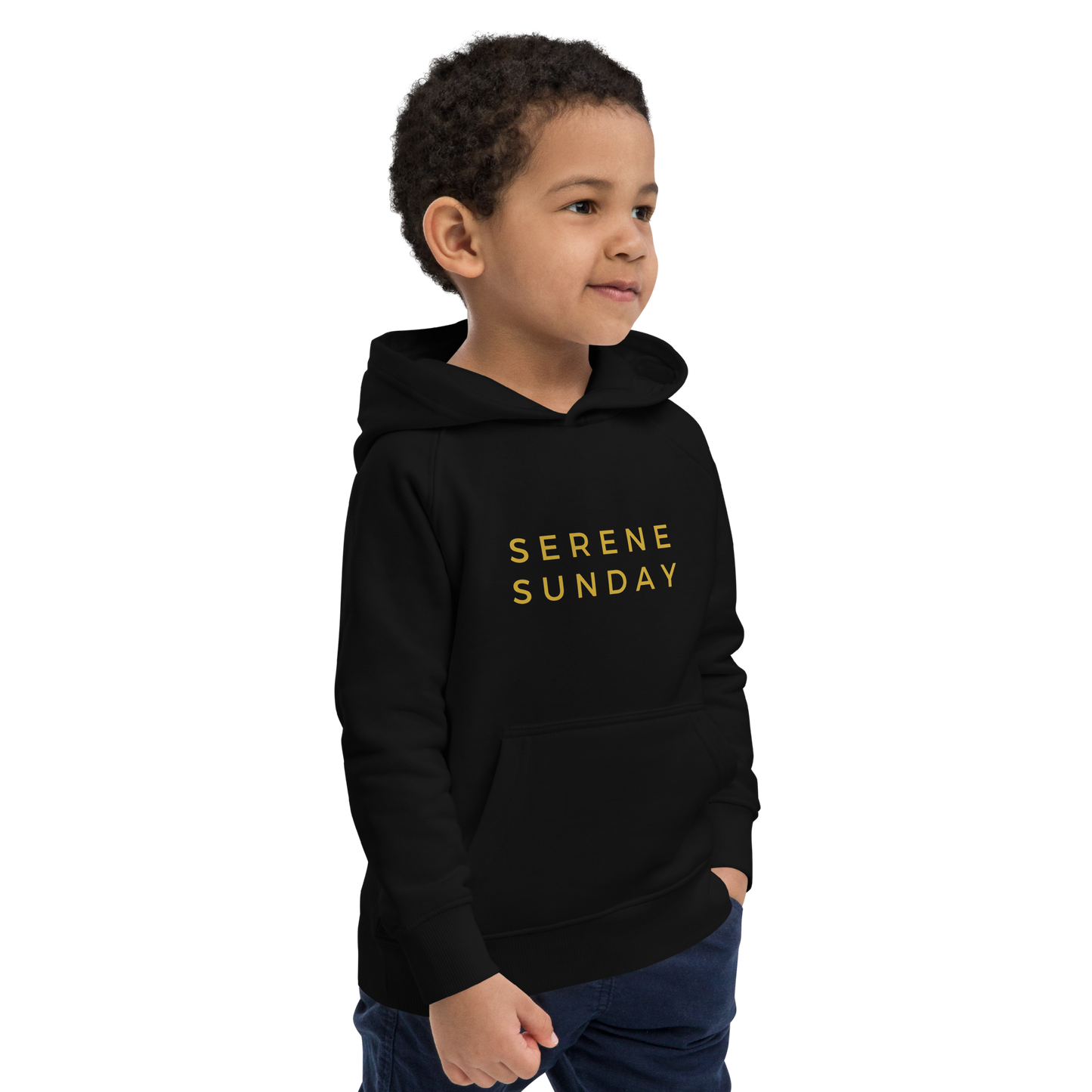 SERENE SUNDAY Kids eco hoodie