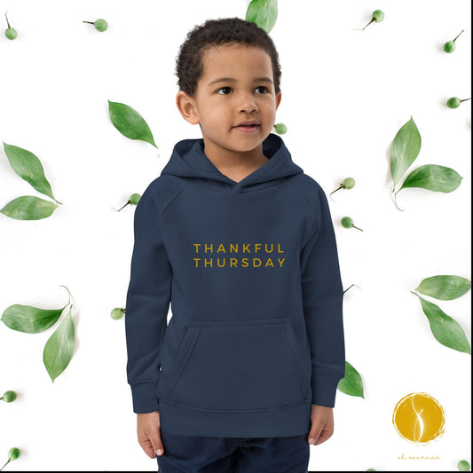 THANKFUL THURSDAY Kids eco hoodie