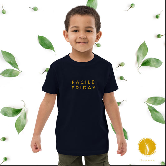 FACILE FRIDAY Organic cotton kids t-shirt