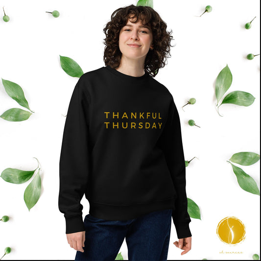 THANKFUL THURSDAY Unisex eco sweatshirt