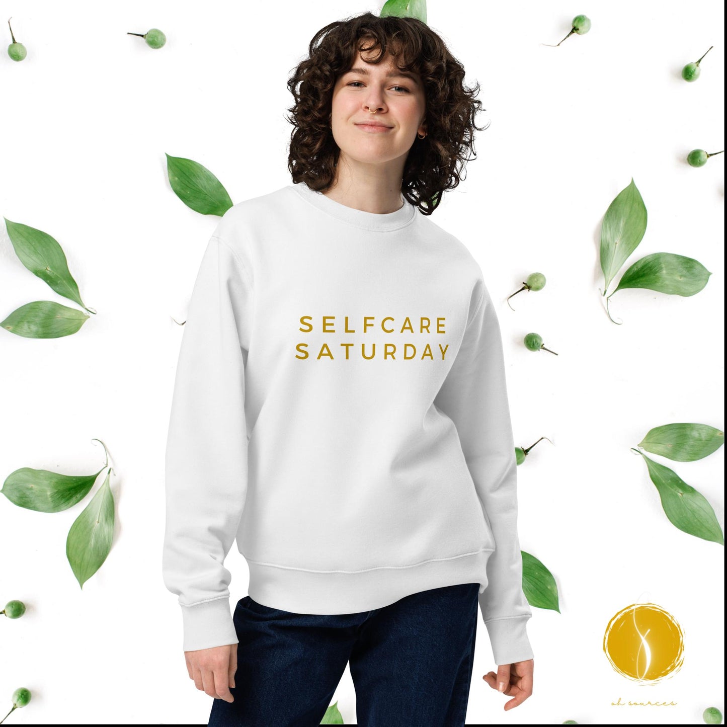 SELFCARE SATURDAY Unisex eco sweatshirt