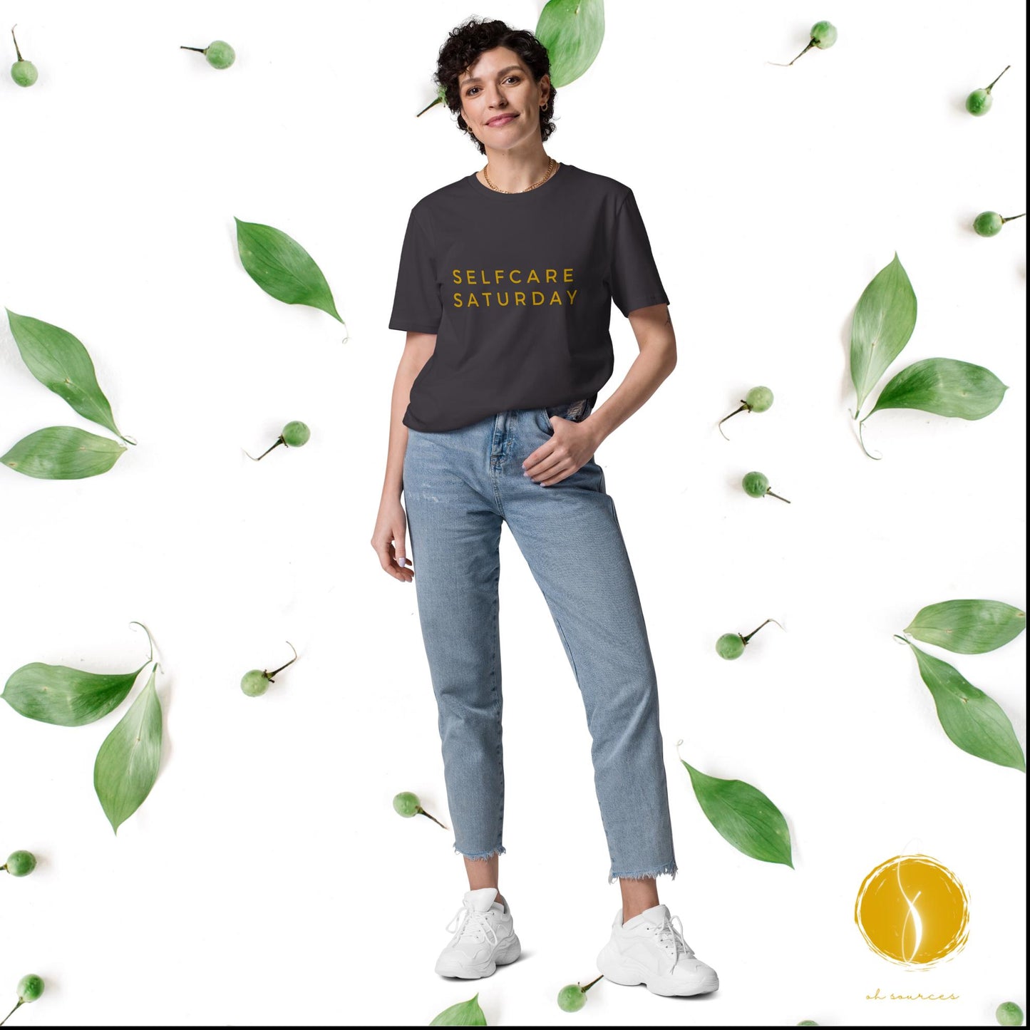 SELFCARE SATURDAY Unisex organic cotton t-shirt