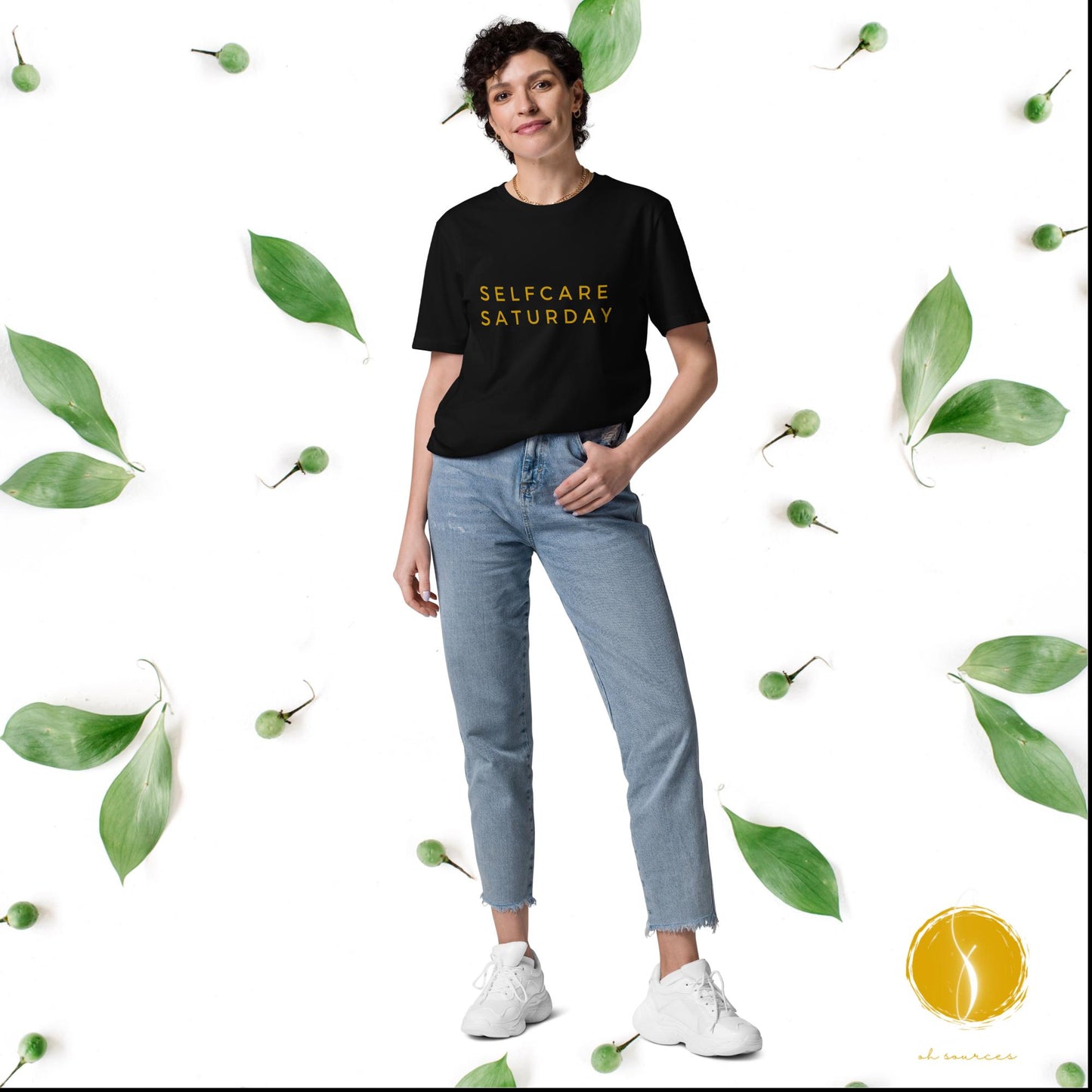 SELFCARE SATURDAY Unisex organic cotton t-shirt