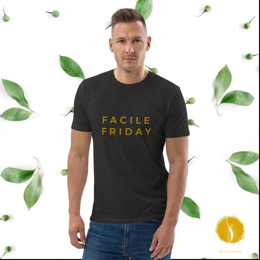 FACILE FRIDAY Unisex organic cotton t-shirt