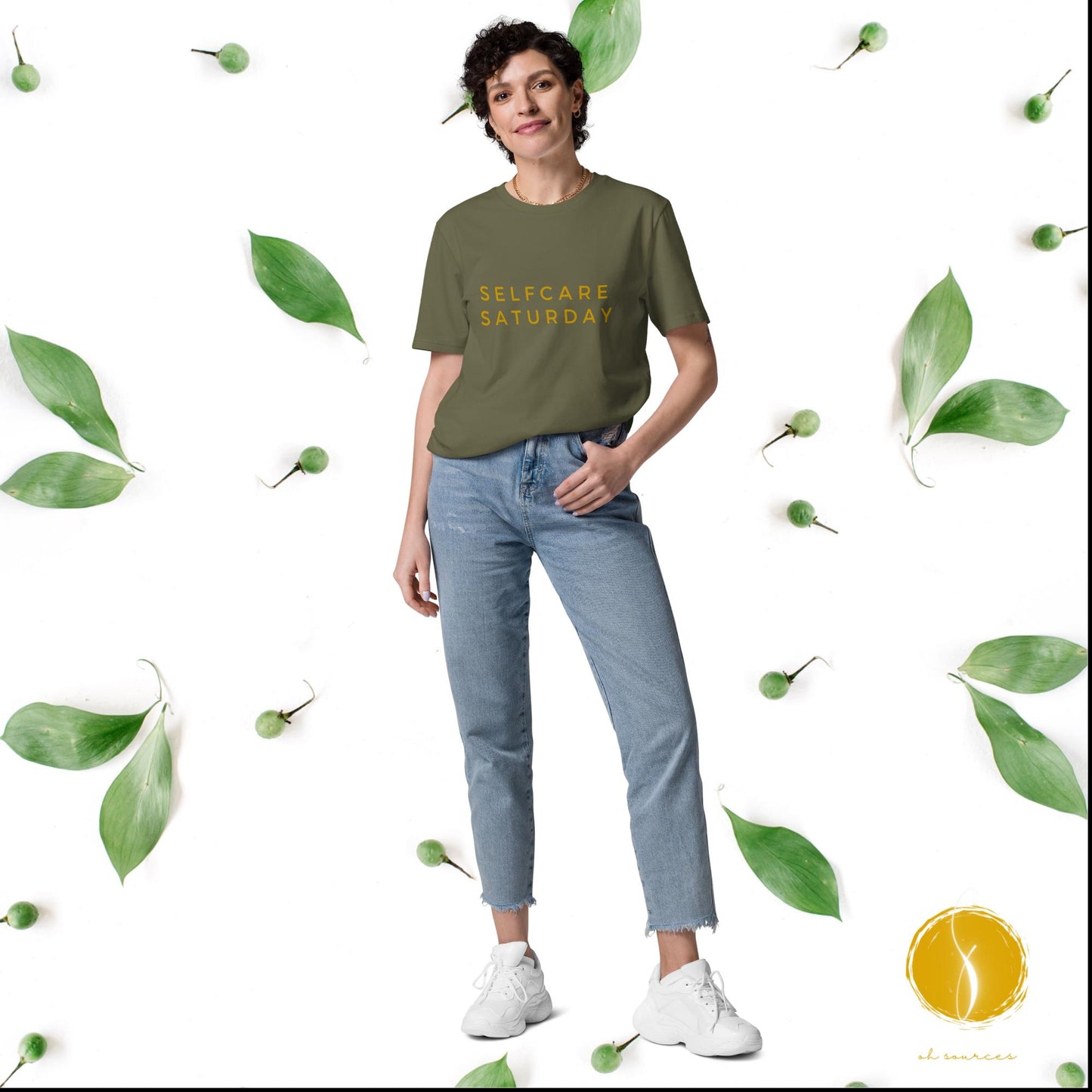 SELFCARE SATURDAY Unisex organic cotton t-shirt