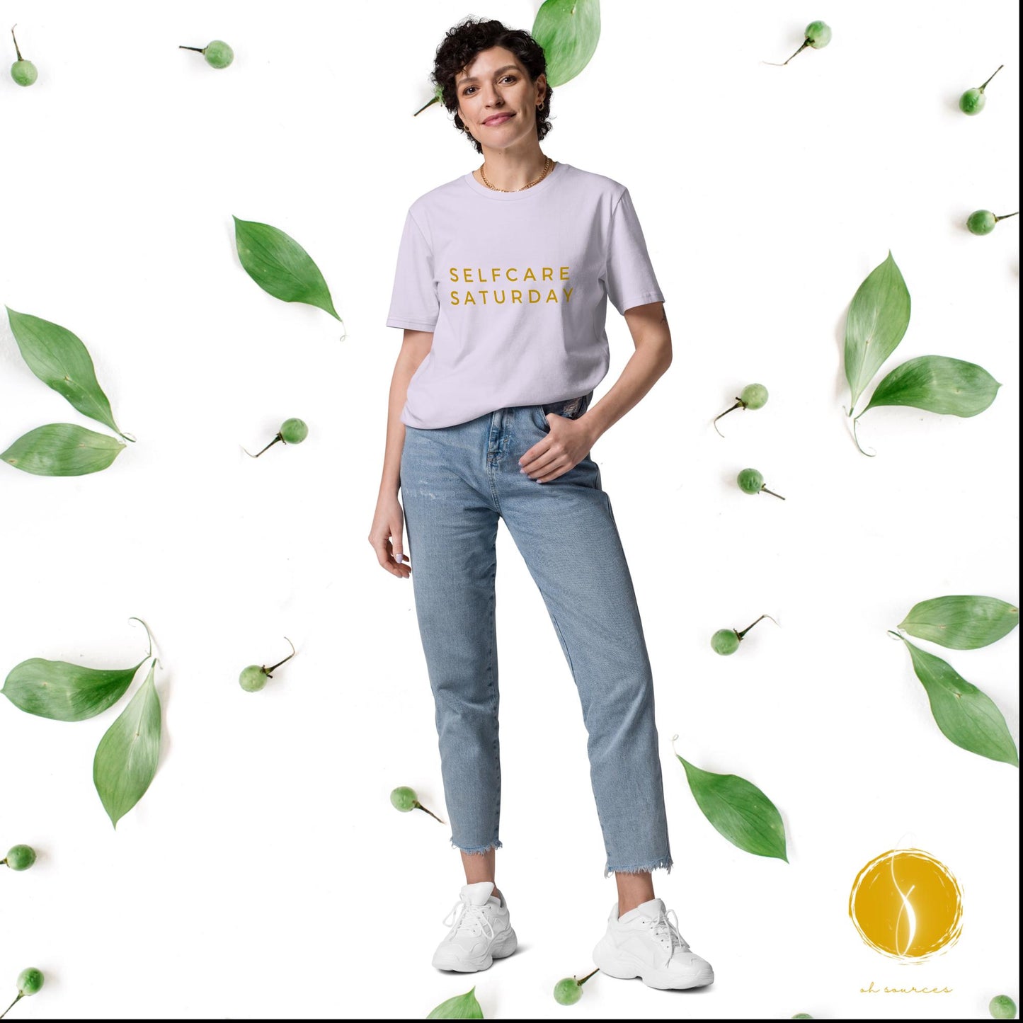 SELFCARE SATURDAY Unisex organic cotton t-shirt